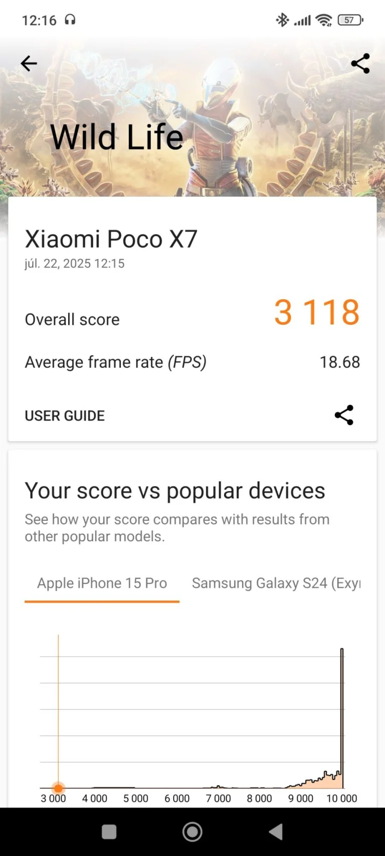 Poco X7 okostelefon teszt 40