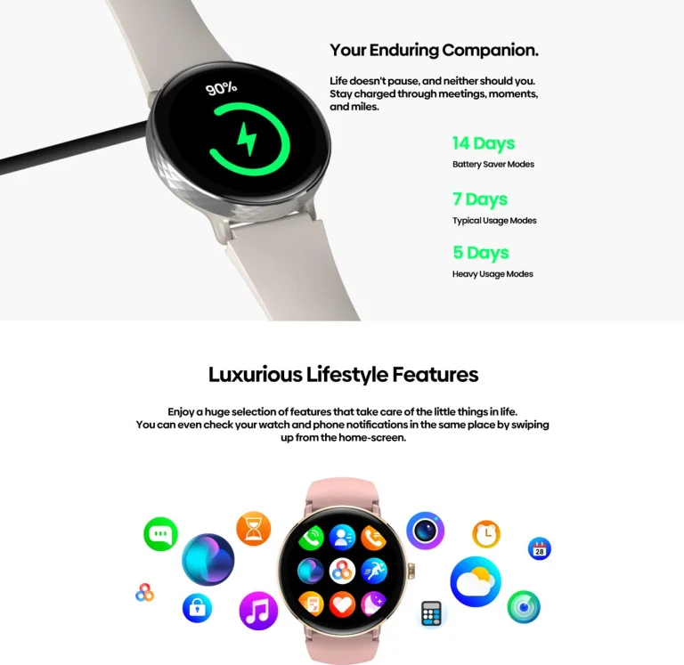 Zeblaze Lily 2 – Az okosóra, amit a nők egyszerűen imádnak 9