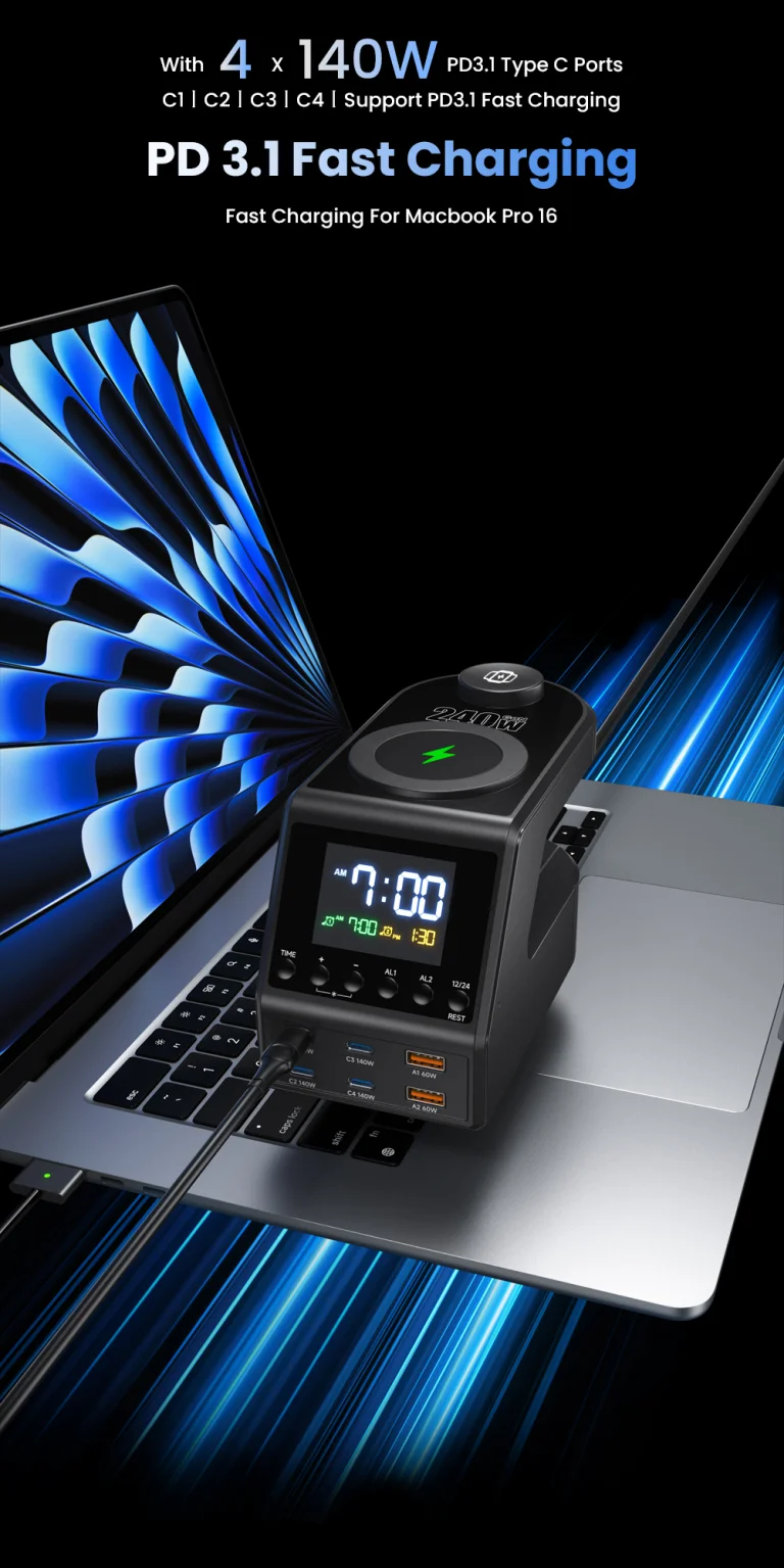 Az Asometech H688 tölt mindent és megmutatja a pontos időt 5