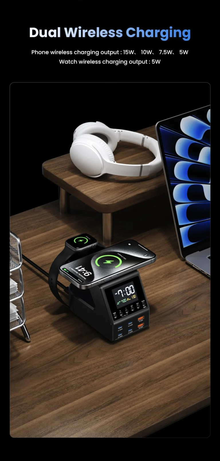 Az Asometech H688 tölt mindent és megmutatja a pontos időt 8