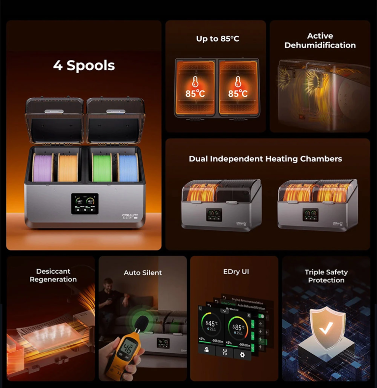 Filament fűtve, nem keverve: Creality SpacePi X4 akcióban 10