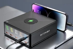 Minden kütyüddel elbánik a BlitzWolf 868H töltő