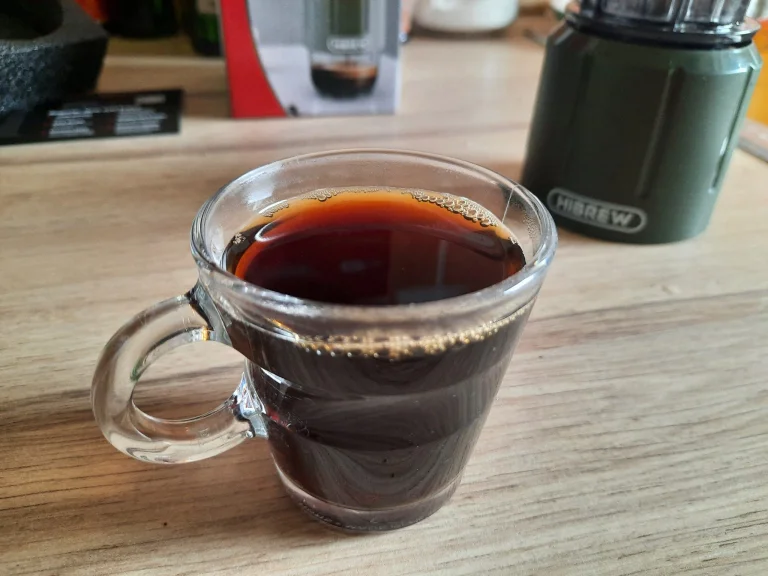 HiBREW H4D hordozható kávéfőző teszt 16