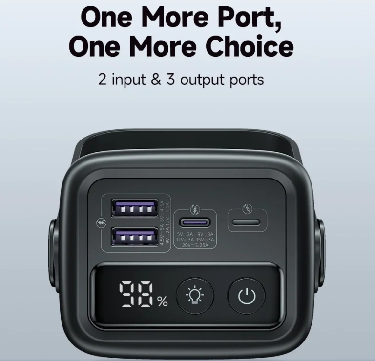 Power bank nagyban játszóknak: ROMOSS 40 000 mAh 5