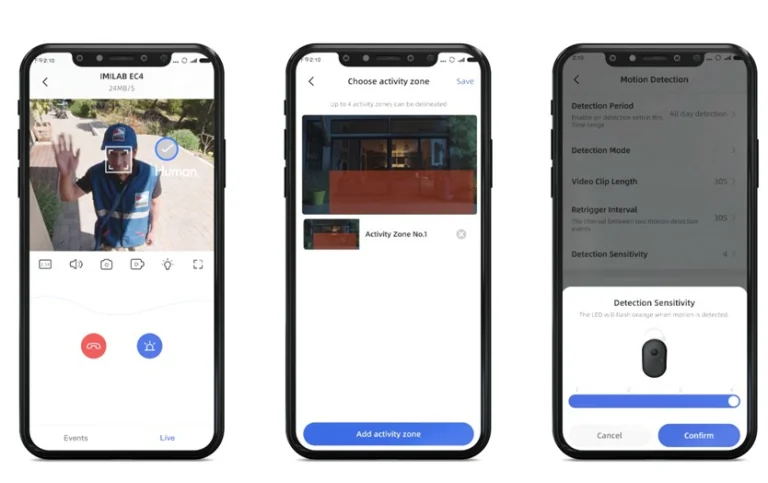 Az Imilab EC4 kamera + napelem csomag Kínából a nyerő 7