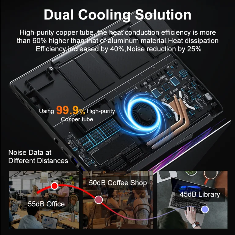 Ninkear A15 Pro – Prémium laptop kompromisszumok nélkül 9