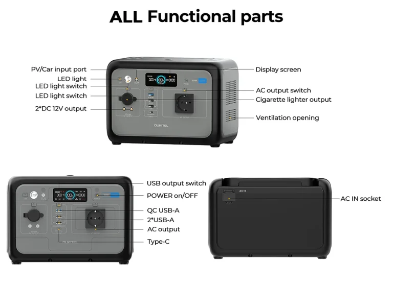 OUKITEL P800 töltőállomás: több mint powerbank 5