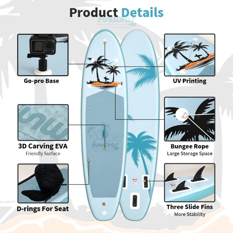 A kezdők kedvenc SUP deszkája, mindennel felszerelve 6