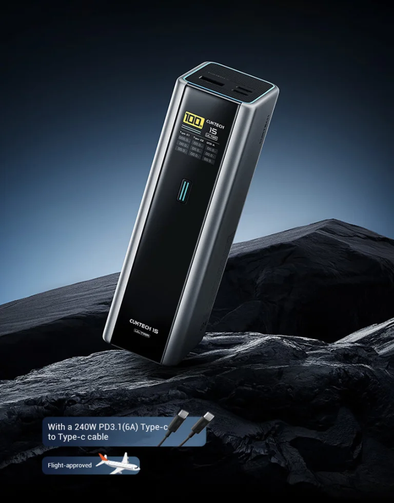 CUKTECH 15 Ultra: amikor a power bank már inkább erőmű 8