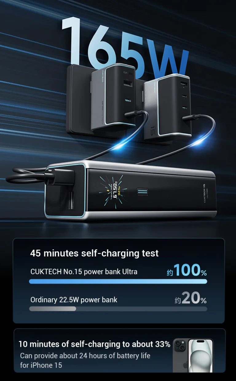 CUKTECH 15 Ultra: amikor a power bank már inkább erőmű 14