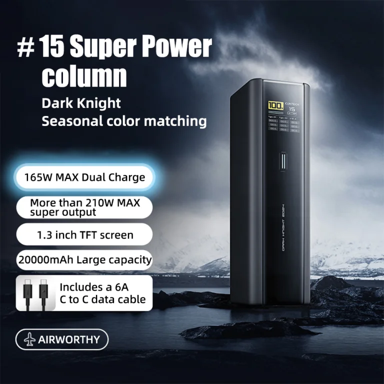 CUKTECH 15 Ultra: amikor a power bank már inkább erőmű 15