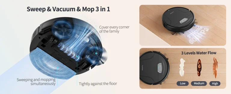 6000 Pa szívóerő, 0% fáradtság – Ez a HONITURE porszívó 5