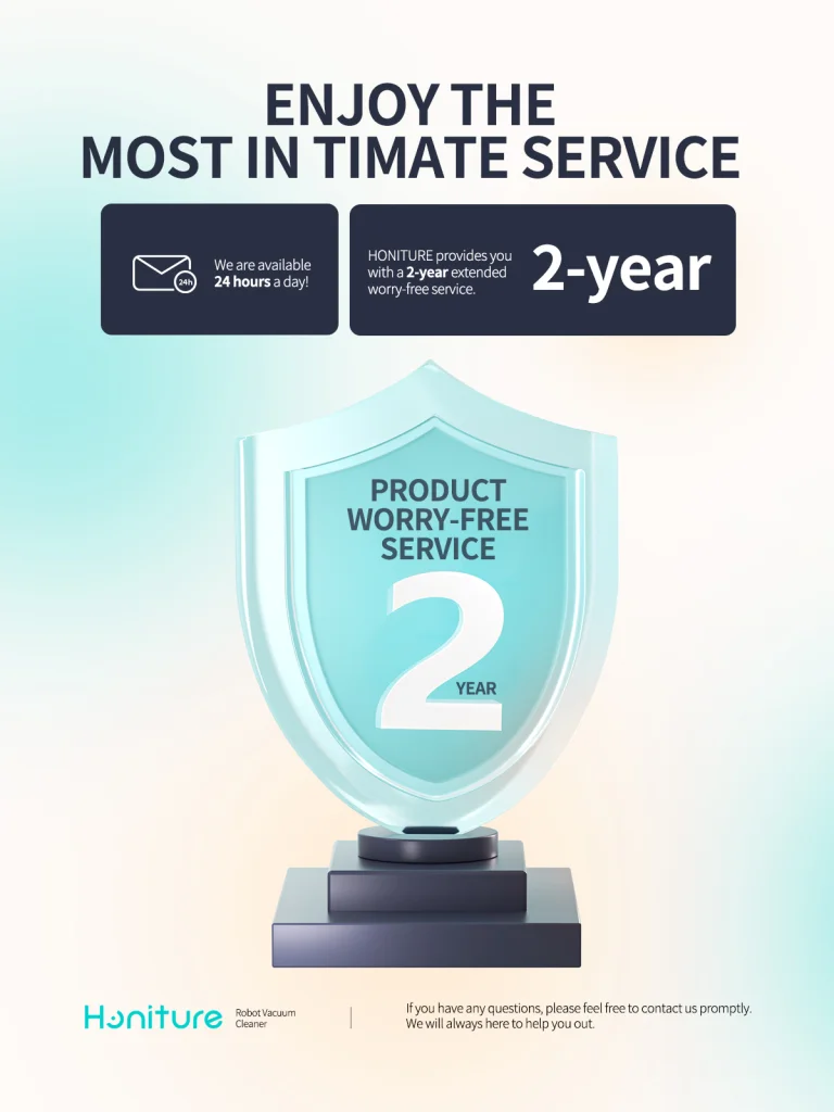 6000 Pa szívóerő, 0% fáradtság – Ez a HONITURE porszívó 13