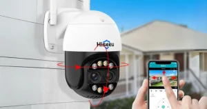Hiseeu PTZ biztonsági kamera – két lencse, éles kép, jó ár