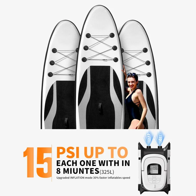 Gicle AP-882L elektromos SUP pumpa teszt 3