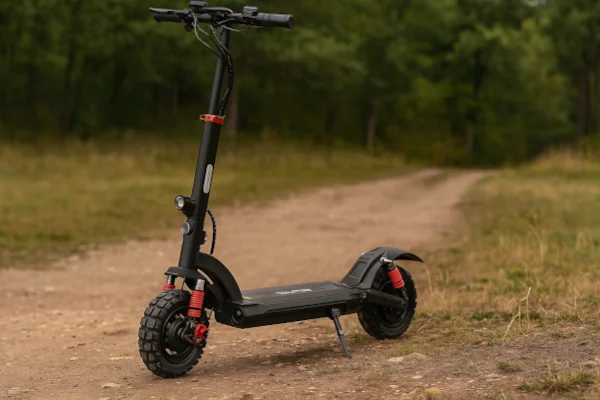 Az off-road e-rollerek tankja, az iScooter iX6 akcióban 1