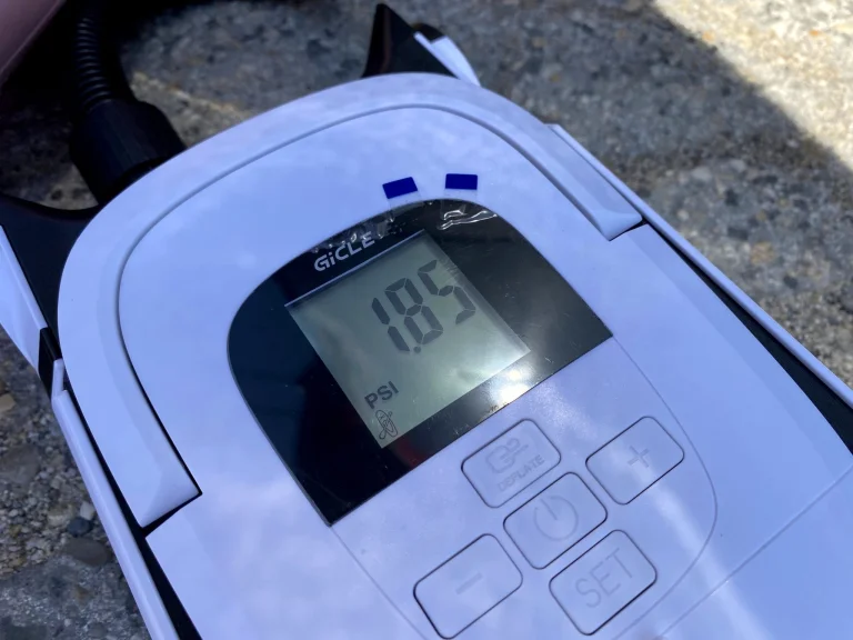 Gicle AP-882L elektromos SUP pumpa teszt 10