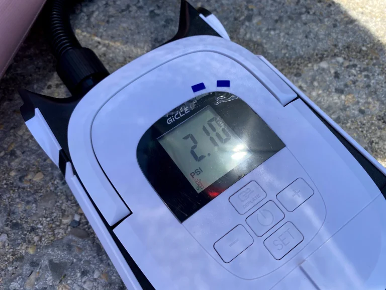 Gicle AP-882L elektromos SUP pumpa teszt 18