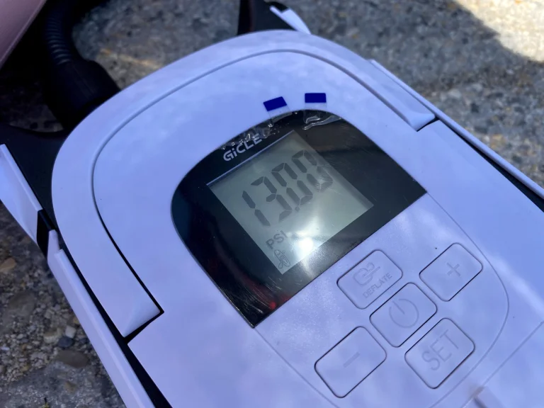 Gicle AP-882L elektromos SUP pumpa teszt 20