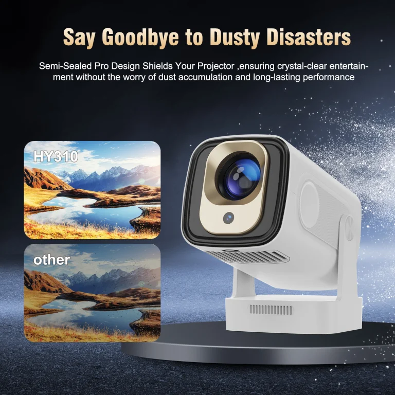 A Magcubic HY310 vetítő a plafonból is mozivásznat csinál 5