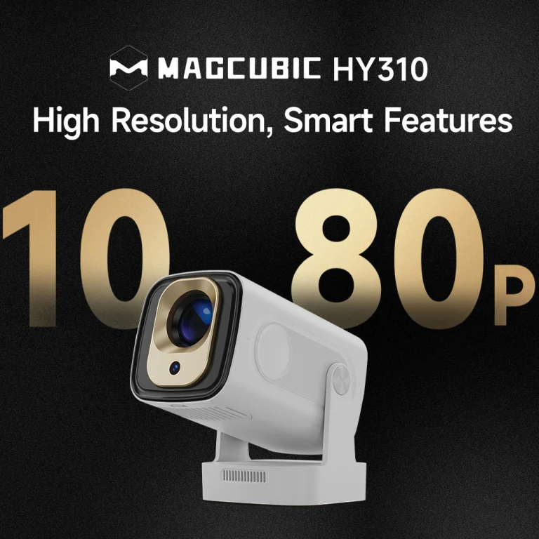A Magcubic HY310 vetítő a plafonból is mozivásznat csinál 8