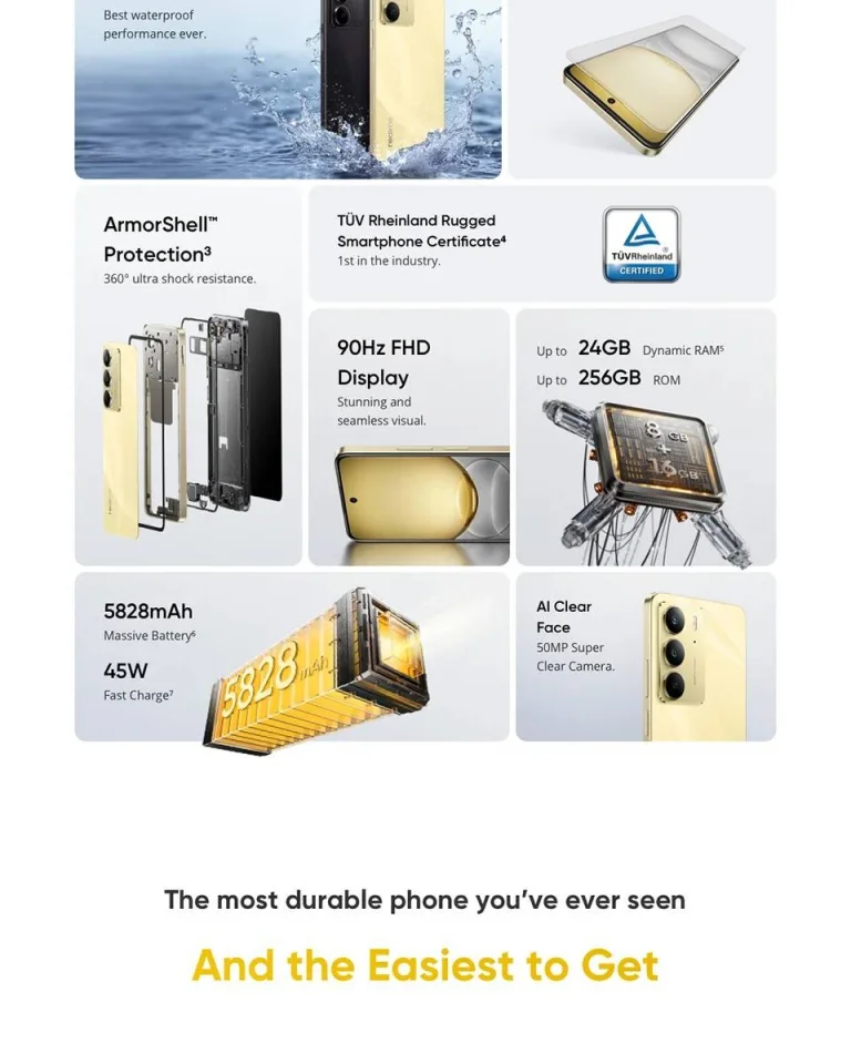 Realme C75: kuponnal most sokkal olcsóbb, mint itthon 6