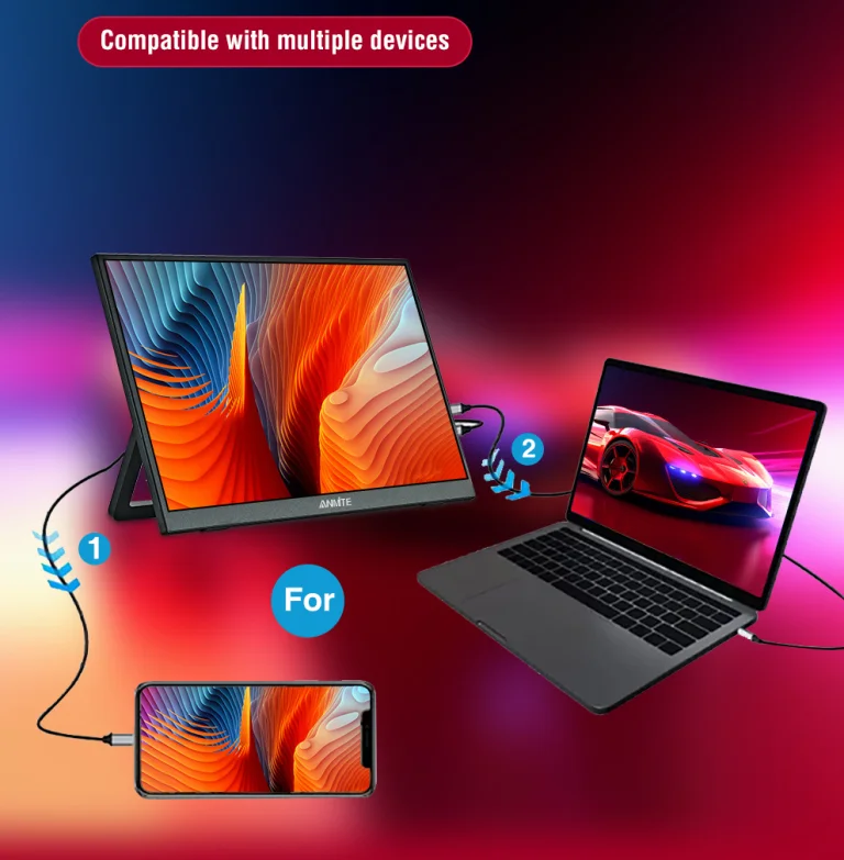 Laptop mellé kötelező: ANMITE 14 colos hordozható monitor 6