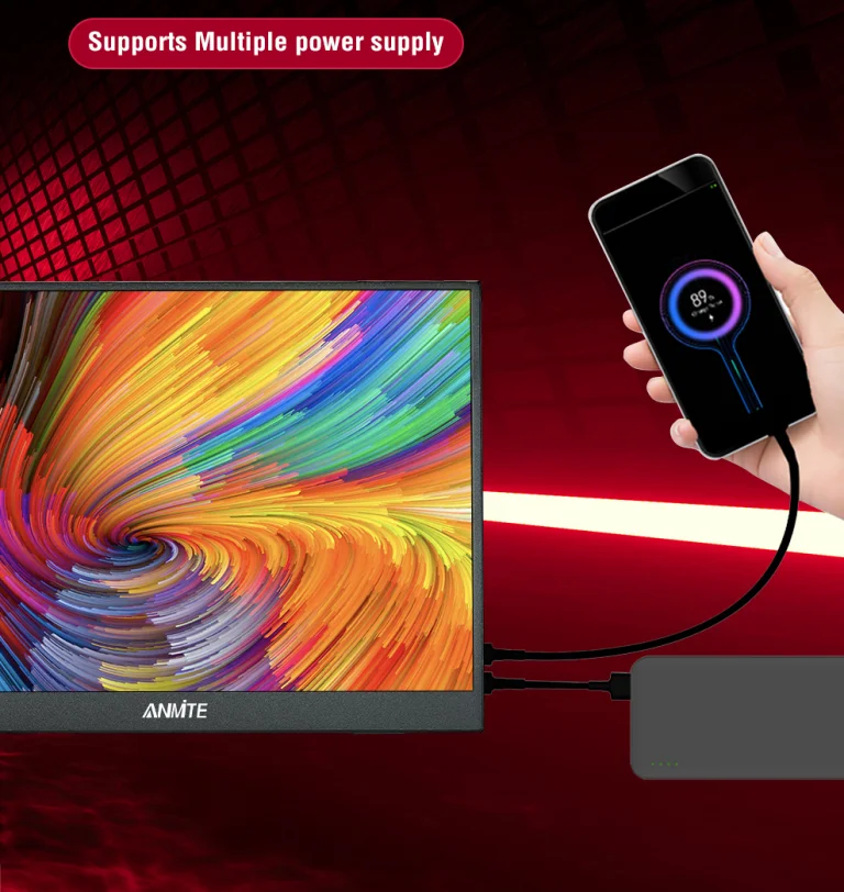 Laptop mellé kötelező: ANMITE 14 colos hordozható monitor 8