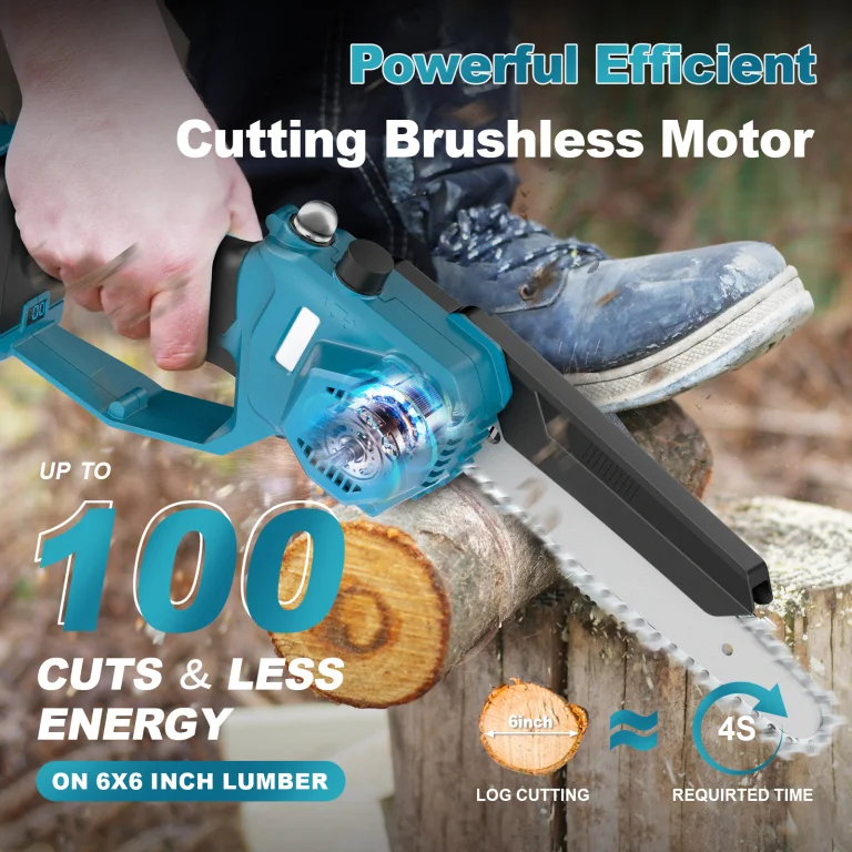 Gisam ágvágó-láncfűrész kombó a magazinos kertért 9