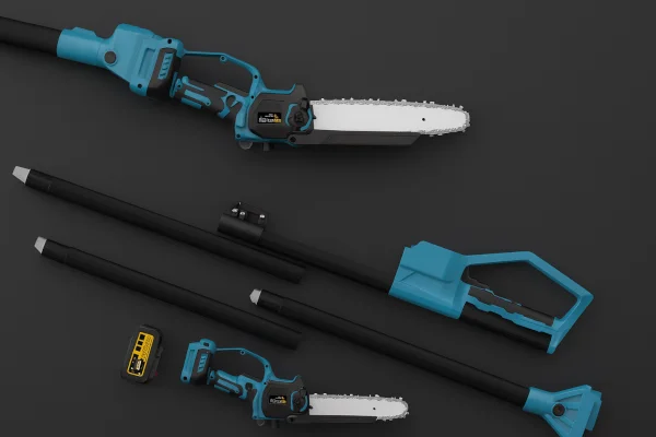 Gisam ágvágó-láncfűrész kombó a magazinos kertért 1