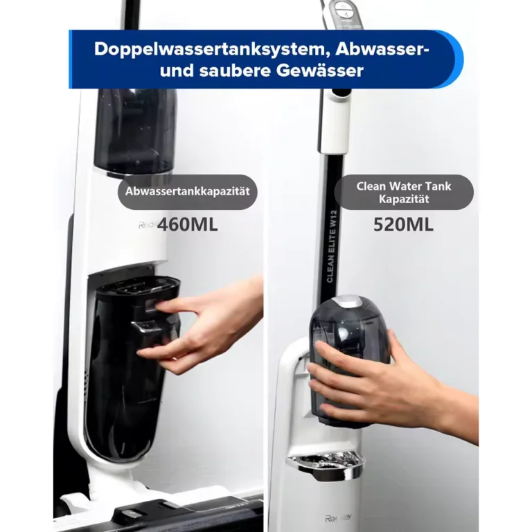 Olcsó a Redkey W12, a porszívó, felmosó és szárító egyben 4