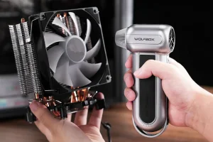 WOLFBOX MF100 légfúvó: felfújja a matracot, kifújja a port