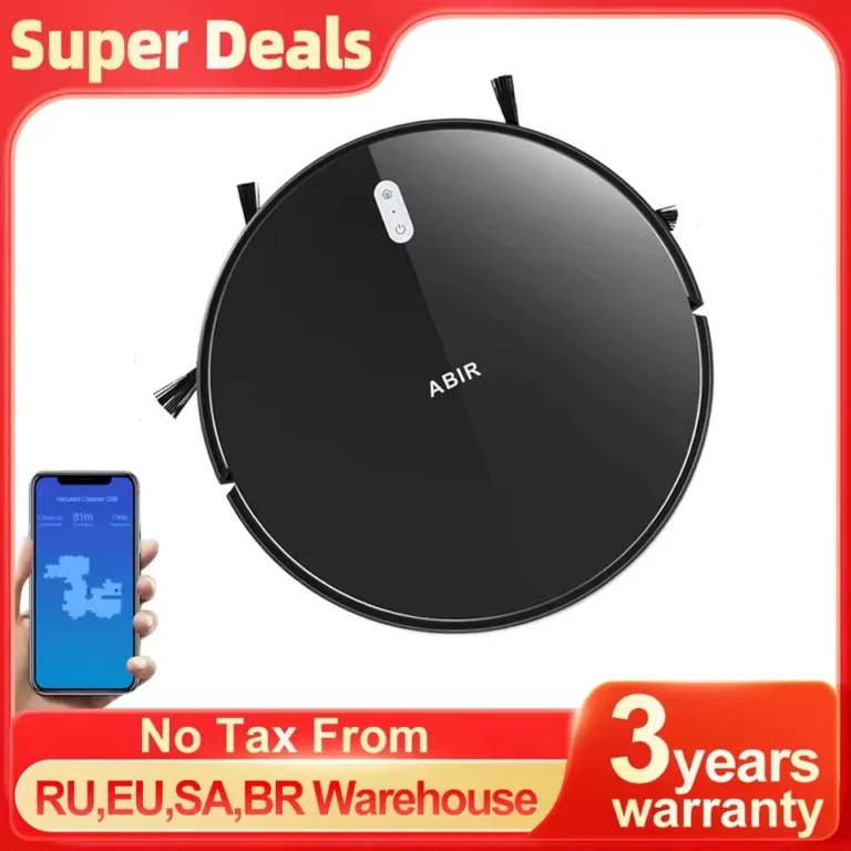 6000 Pa szívóerő és halk működés: itt az ABIR G20S 2