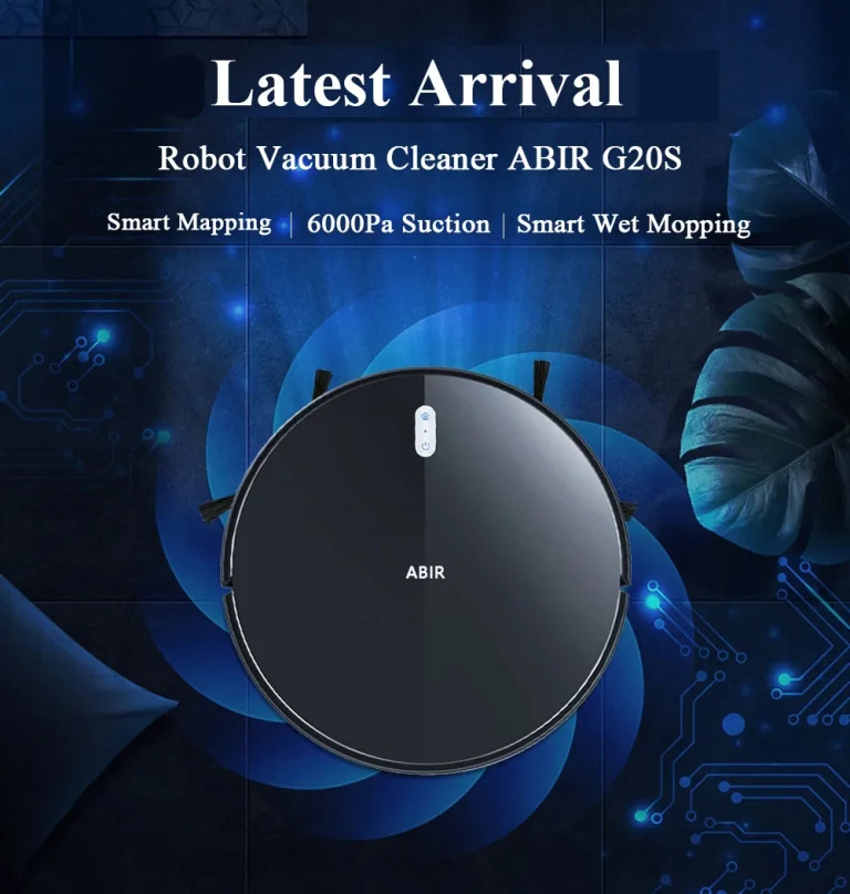 6000 Pa szívóerő és halk működés: itt az ABIR G20S 3