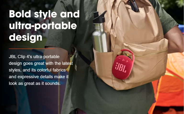 JBL Clip 4 – A zajládák kistestvére, ami bárhová elkísér 5