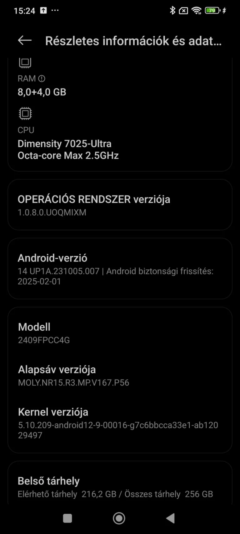 Prueba 7 del teléfono inteligente Poco M5 Pro 20G