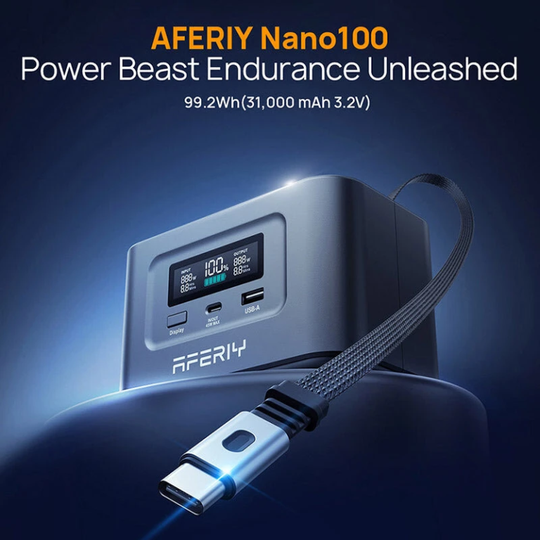AFERIY Nano100: a legapróbb power station giga erővel 4