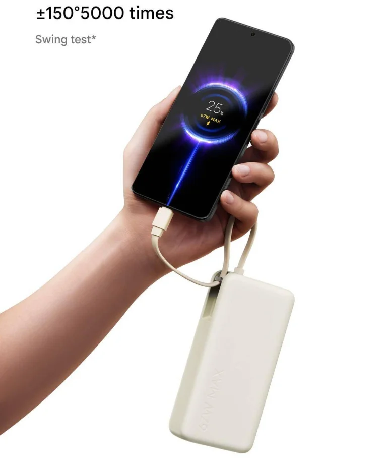 A Xiaomi 67 W-os power bank több mint átlagos külső aksi 11