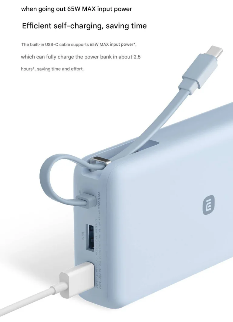 A Xiaomi 67 W-os power bank több mint átlagos külső aksi 7