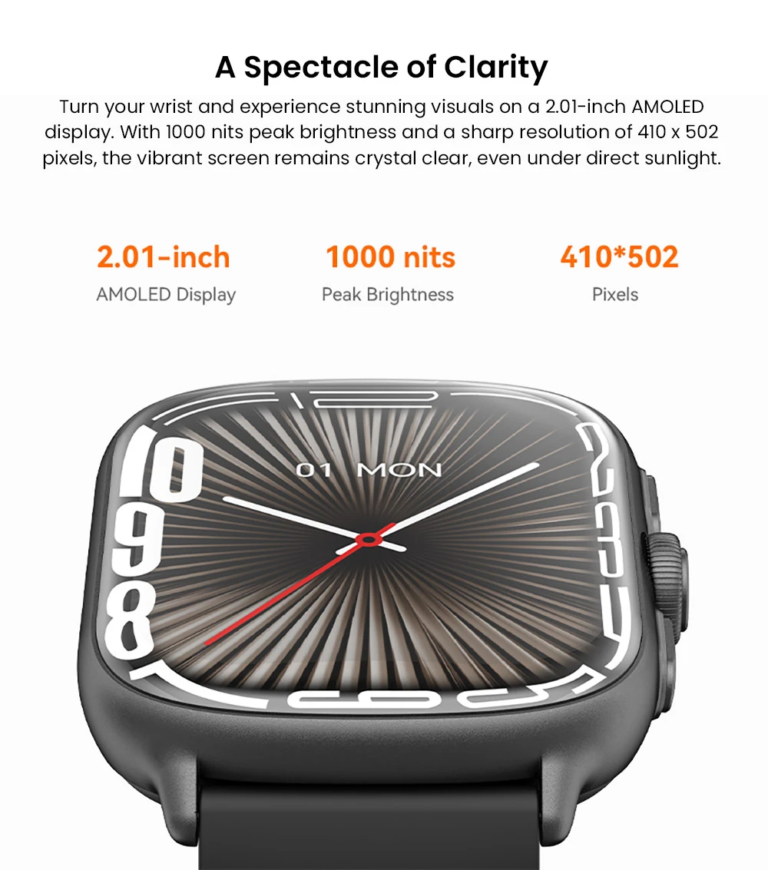 IMIKI Frame 2 Pro: ez az óra nemcsak okos, hanem ravasz is 6