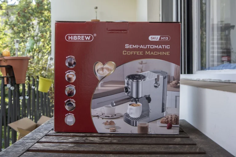Hibrew H13 Dual Boiler kávéfőző teszt 2