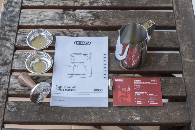 Hibrew H13 Dual Boiler kávéfőző teszt 3