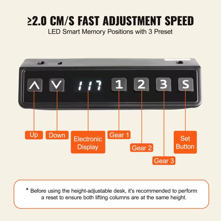 A SucceBuy elektromos asztalkeret olcsóbb, mint egy szék 5