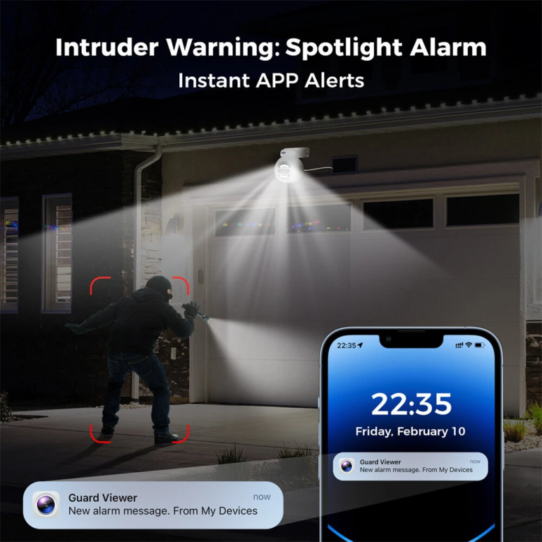 Hiseeu PK-4YHD685 kamerarendszer: látsz, hallasz, rászólsz 5