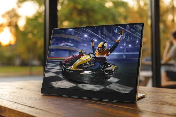 AOSIMAN 160QC – Táskabarát, hordozható gamer kijelző 1