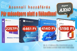Ez őrület! Eredeti Windows már 2257 Ft-ért?