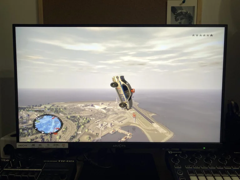 Arzopa M1RC gamer monitor teszt 26