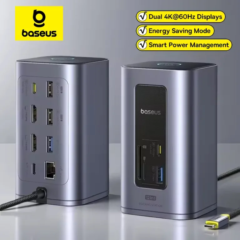 Baseus Spacemate 12 az 1-ben HUB: a fél irodát rákötheted 2