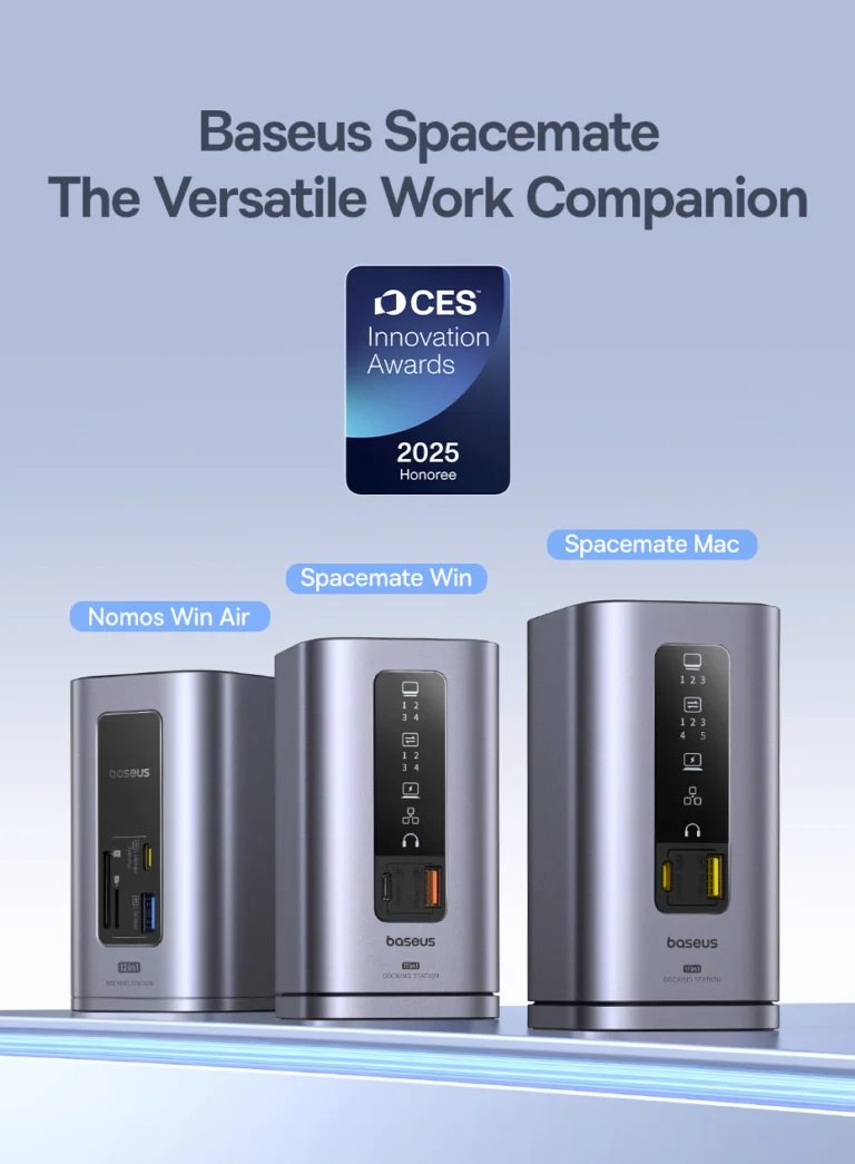 Baseus Spacemate 12 az 1-ben HUB: a fél irodát rákötheted 6