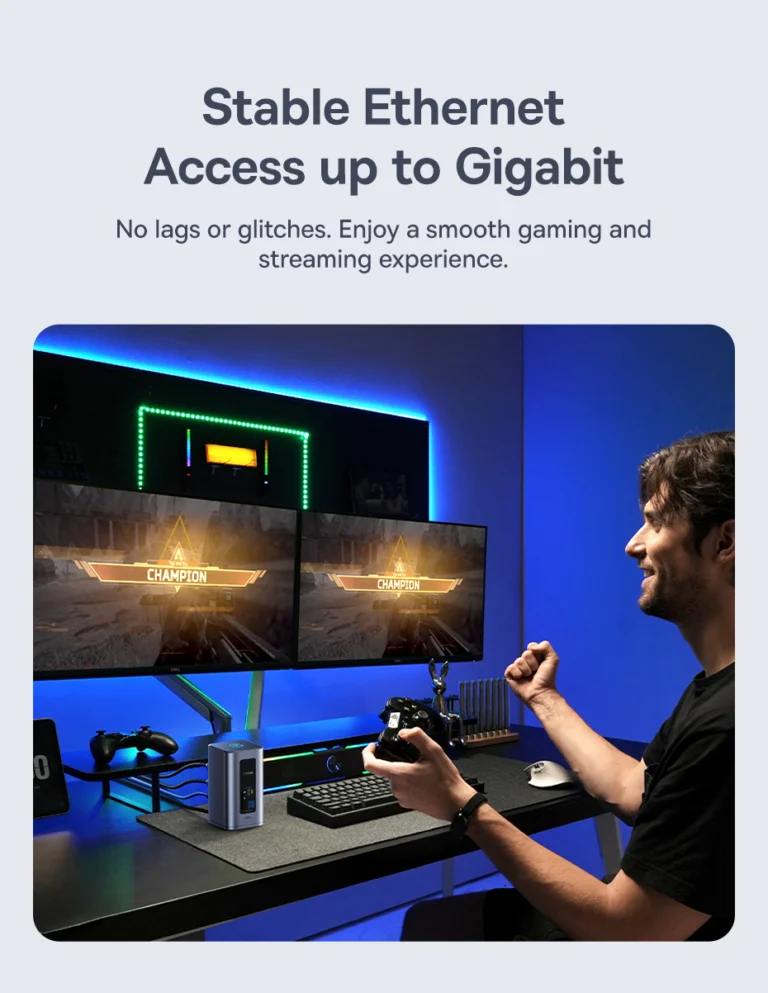 Baseus Spacemate 12 az 1-ben HUB: a fél irodát rákötheted 7